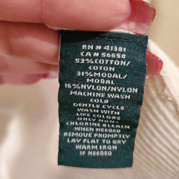 NWT Authentic Ralph Lauren Ribbed Cardigan - Picture 7 of 10